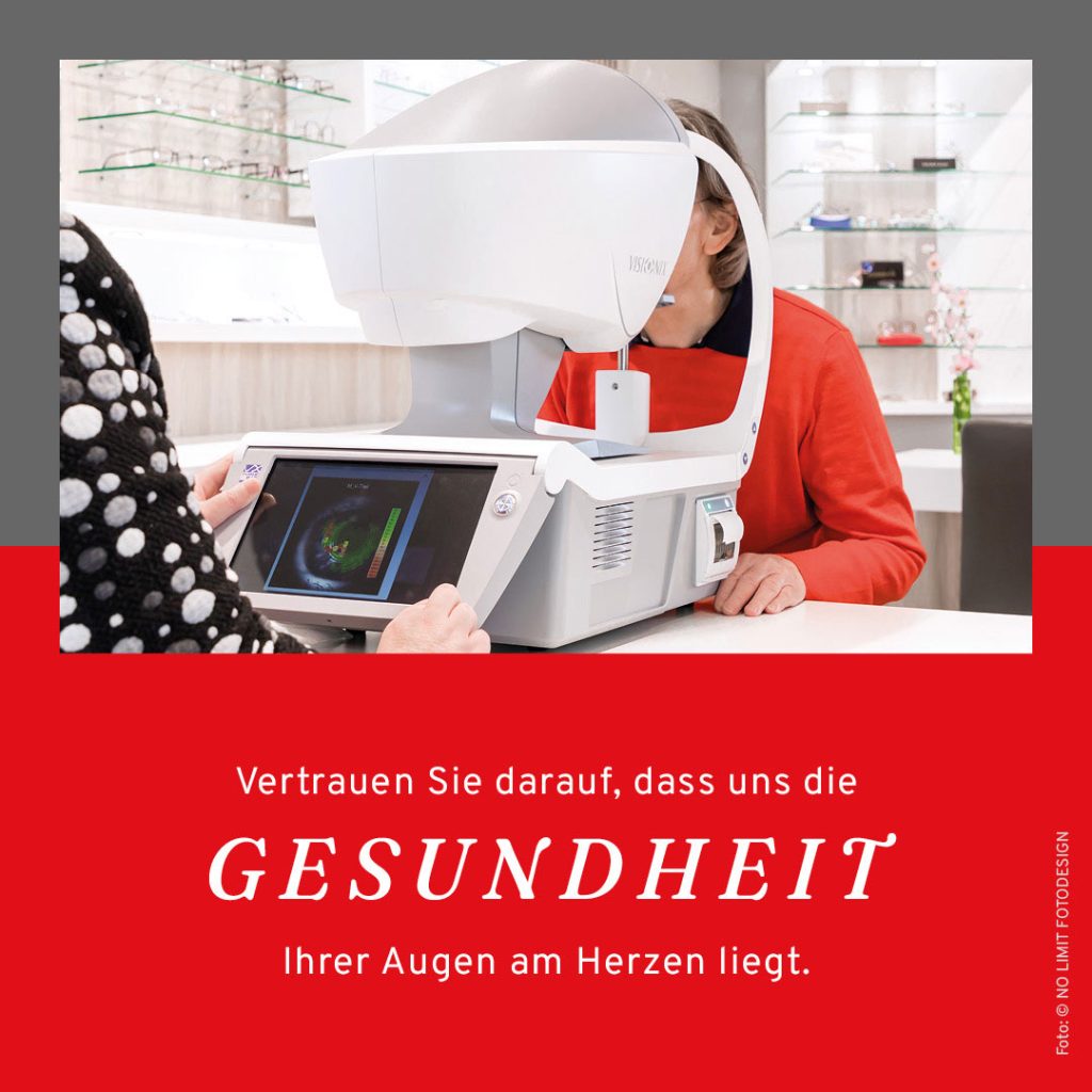 Szene Augenuntersuchung